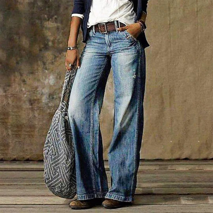 Julie™ | Casual Jeans med Løs Pasform