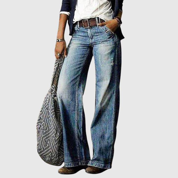 Julie™ | Casual Jeans med Løs Pasform