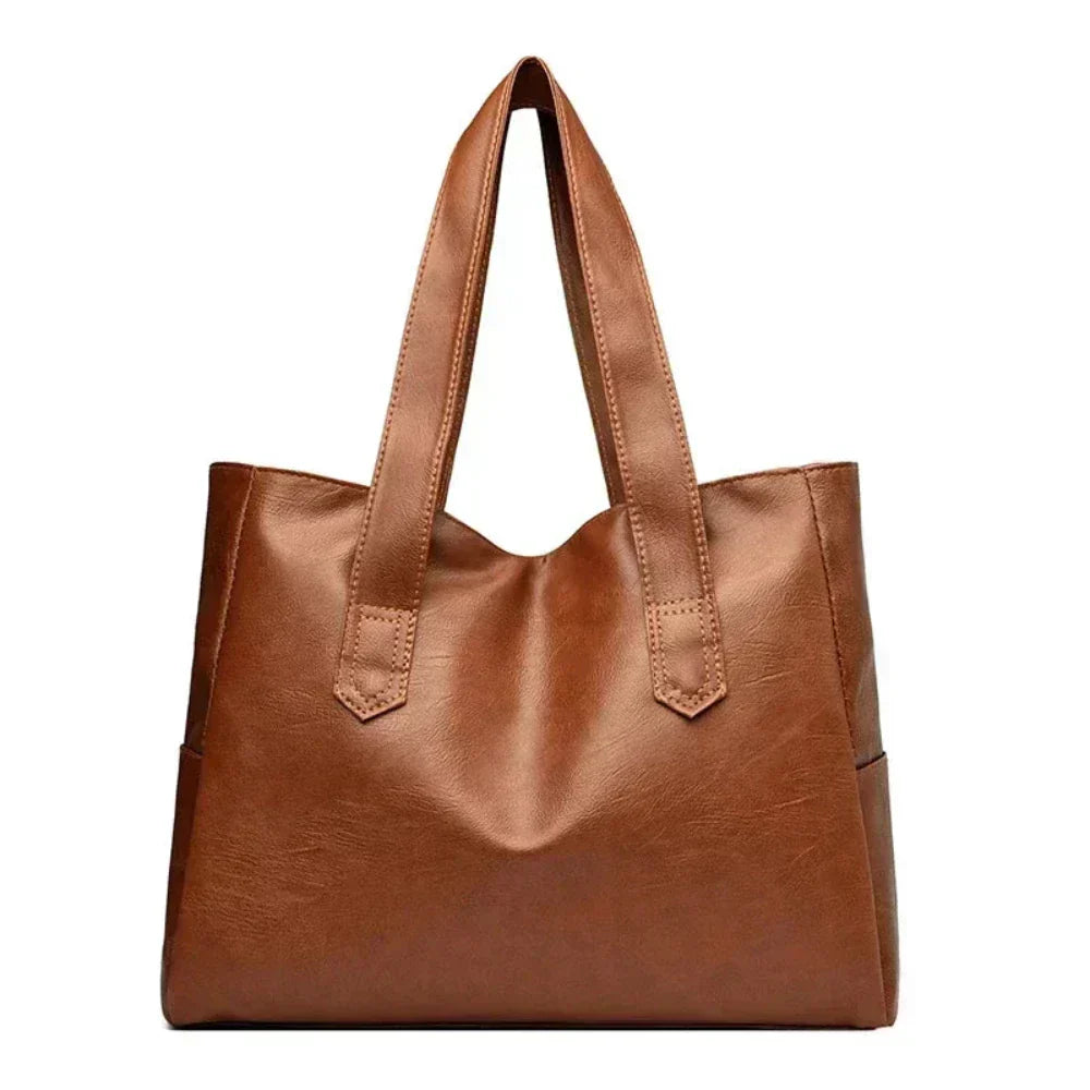Hannah™ | Minimalistisk luksuriøs skuldertaske i blødt design.