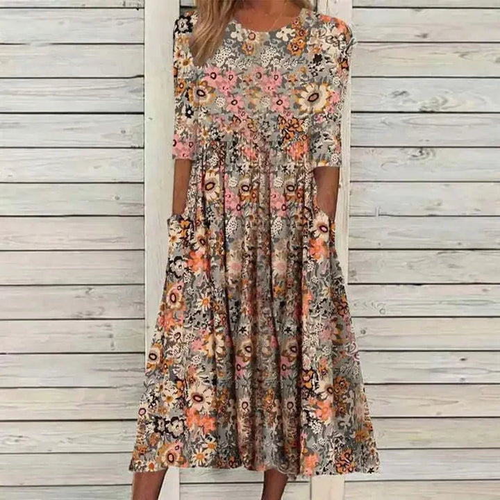 Marit™ | Blomstrende Sommerkjole