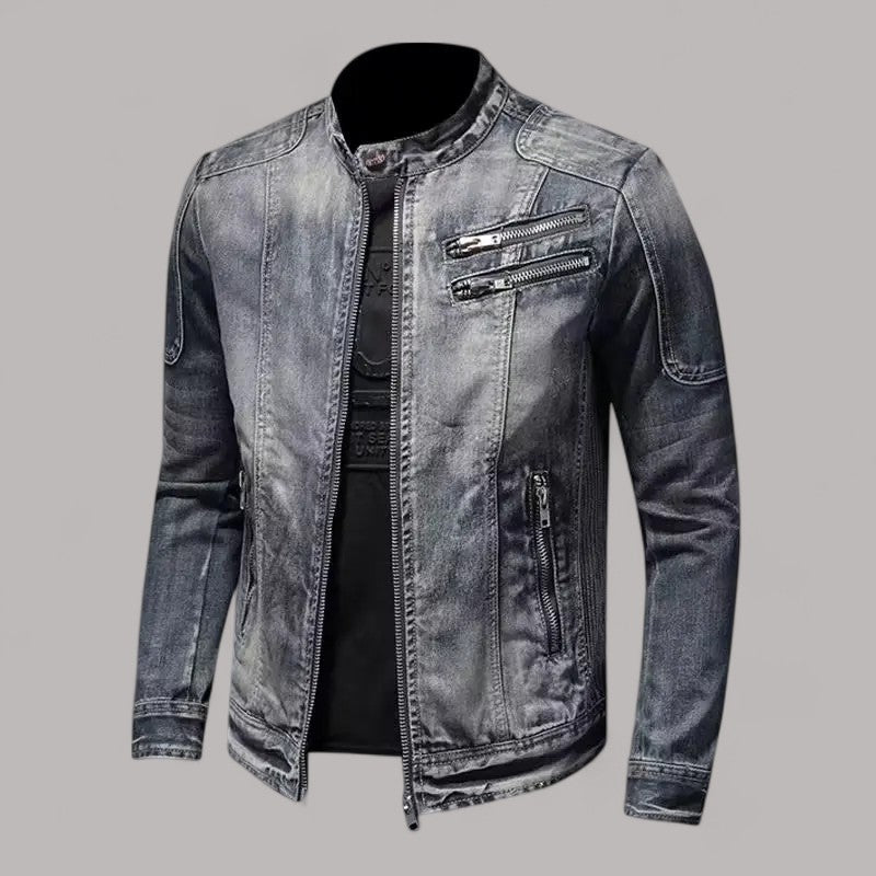 Sebastian – Moderne denimjakke med maskulint touch