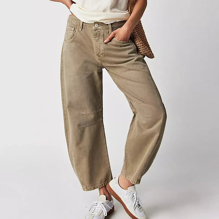 Benedicte™ | Casual Og Behagelige Jeans Med Vide Ben