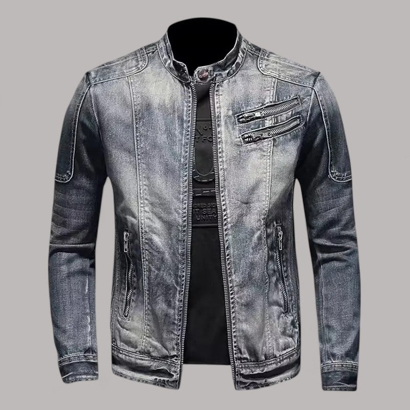 Sebastian – Moderne denimjakke med maskulint touch