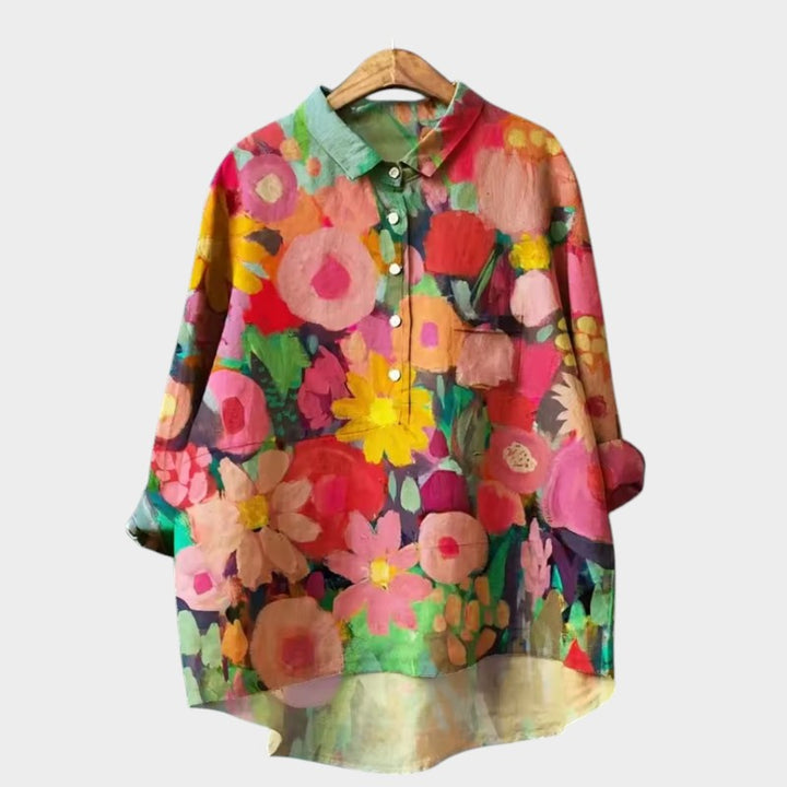 Millej™ | Kunstnerisk Printbluse