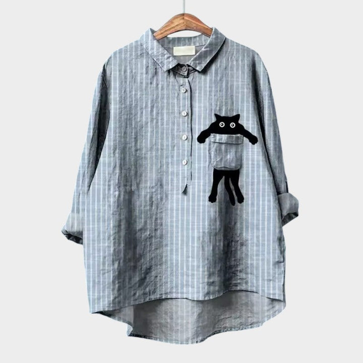 Millej™ | Kunstnerisk Printbluse