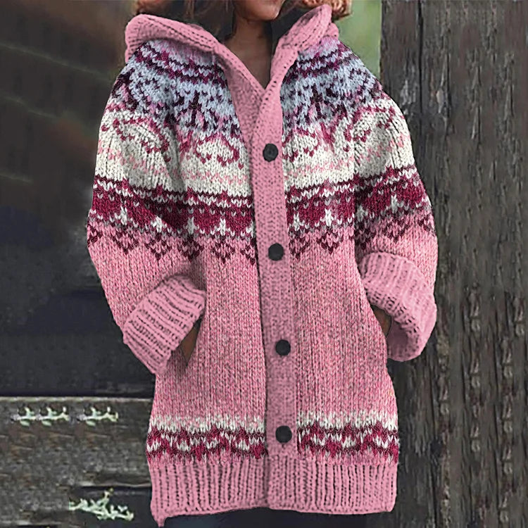 Nanna™ | Strikket cardigan i uld