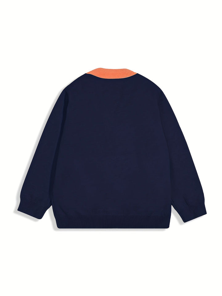 Oline-Marie™ | Afslappet Farverig Cardigan