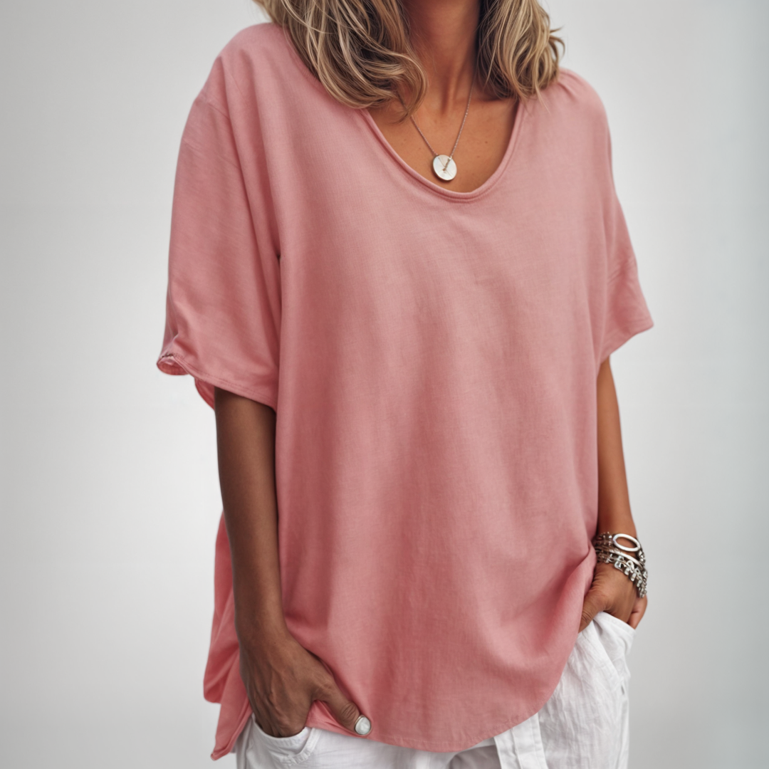 Mille-Klara™ | Behagelig Løs T-shirt