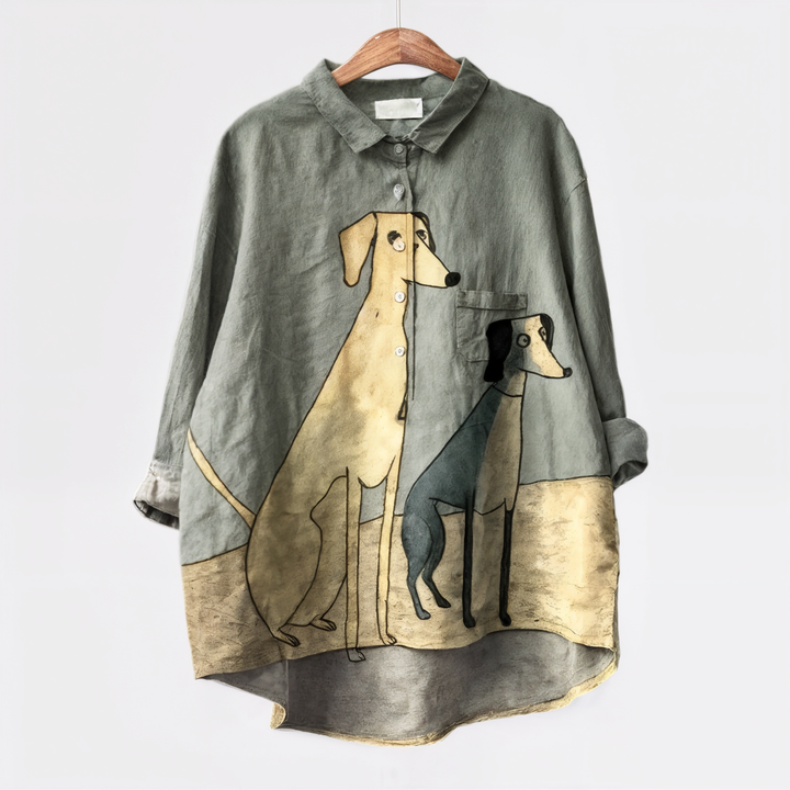Hedvig™ | Glad Bomuldsbluse