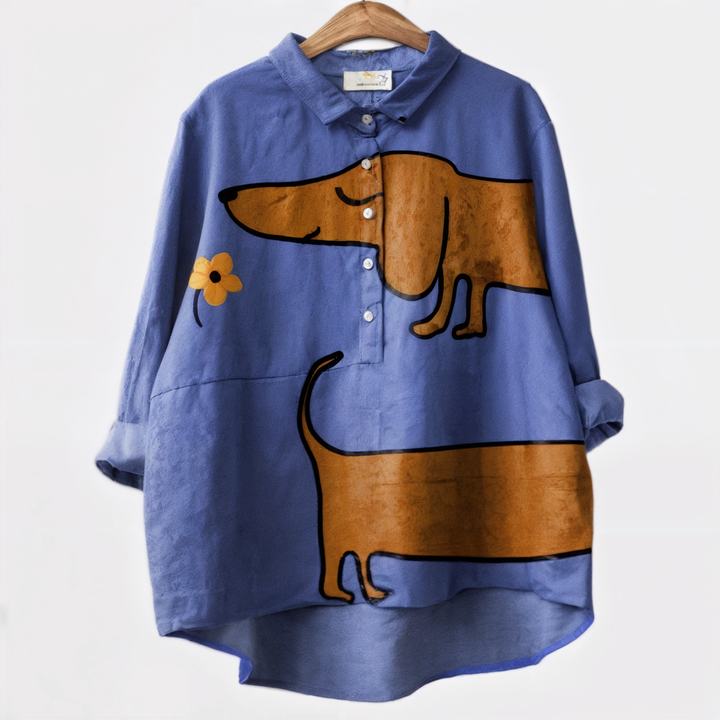 Hedvig™ | Glad Bomuldsbluse