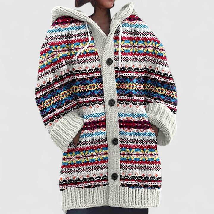 Nanna™ | Strikket cardigan i uld