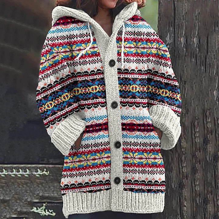 Nanna™ | Strikket cardigan i uld