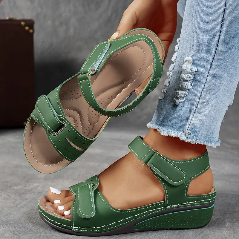 Pauline™ | Ortopædiske sandaler med kilehæl