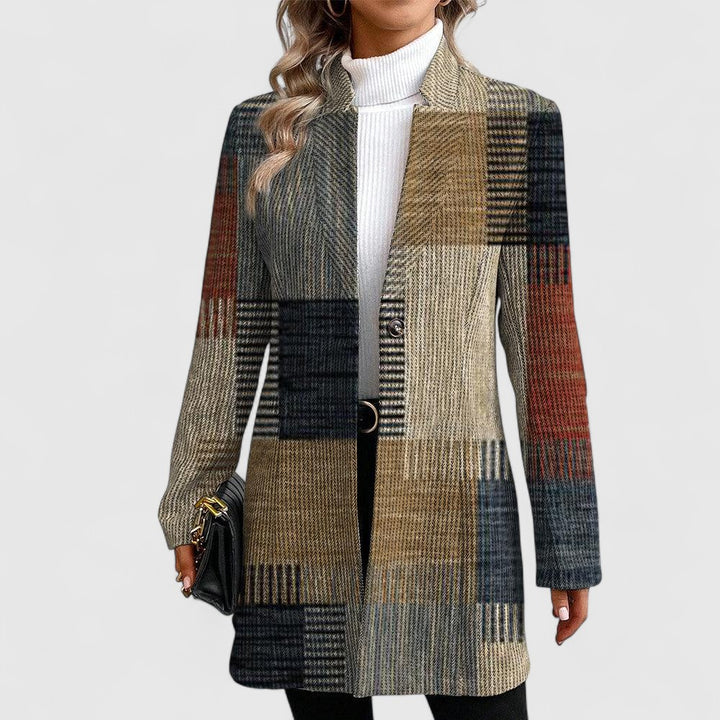Rikke™ | Tidløs Patchwork Jakke
